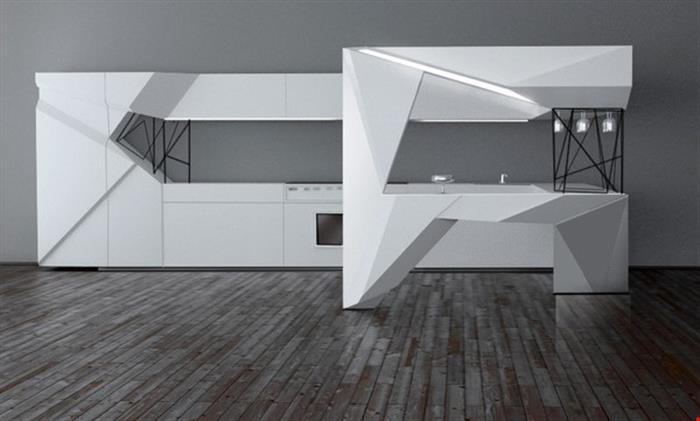 کاربرد اوریگامی در معماری و طراحی داخلی
